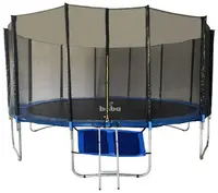 Trambulina cu plasă și scară Buba - 16'', 488 cm
