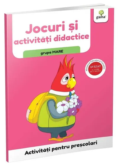 Jocuri și activități didactice - grupa mare. Activități pentru preșcolari - Paperback brosat - ***