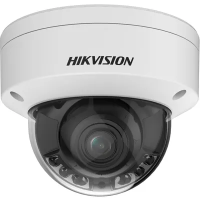 Camera de supraveghere IP Dome 4MP Hikvision DS-2CD2747G2HT- LIZS(2.8-12MM)(EF), lentila varifocala: 2.8-12mm, iluminare: Color