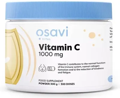 Vitamin C, 1000 mg, 300 g, Osavi