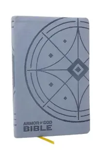 NKJV Armor of God Bible, Blue/Gray Leathersoft (Children's Bible, Red Letter, Comfort Print, Holy Bible): New King James Version -