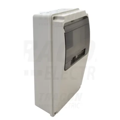 Cutie de distributie industriala goala cu sina de montaj,ABS TDB231377 6 mod, H×W×D=230×130×77mm, IP55