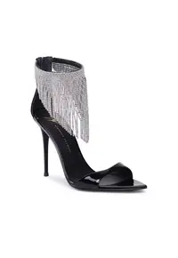 Sandale dama 301909606 - Piele ecologica - 40 EU - Negru