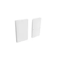 Sistem iluminat liniar LINEAR Alb Aluminiu Frame -Connectror for the two ends of 0127CB linear Deschis