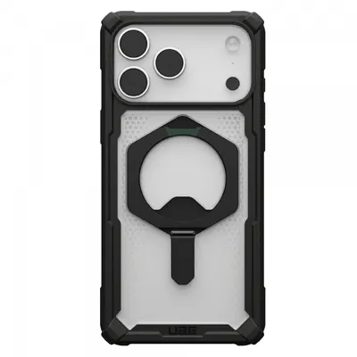 Husa MagSafe pentru Apple iPhone 17 Pro, Urban Armor Gear, Plasma XTE, Neagra Transparenta