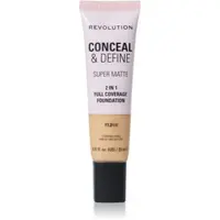 Revolution Conceal & Define machiaj cu efect matifiant