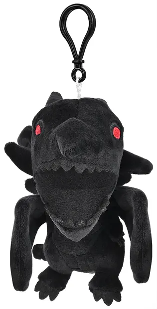 Breloc Khadou Animation: Yu-Gi-Oh - Red-Eyes Black Dragon (pluș), 12 cm