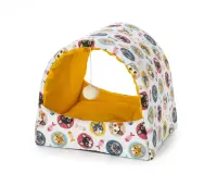 Culcus pentru pisici Casuta Leopet Multicolor