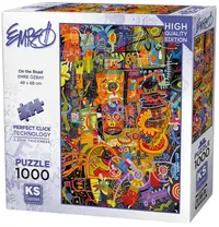 Puzzle KS Games din 1000 piese - Pe drum