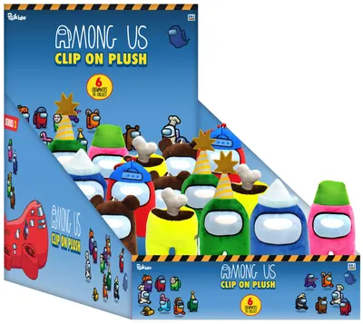Breloc P.M.I. Games: Among Us - Crewmate Plushie (S2), sortiment