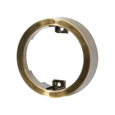 Rama spot fix, rotunda, culoare alama satinata, pentru LML220442SB