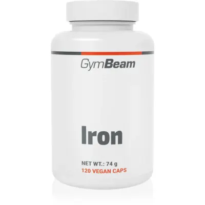 GymBeam Iron capsule cu conținut de fier 74 g