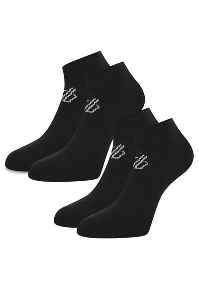 Sosete sport unisex set 2 perechi - gri - bumbac - respirabile