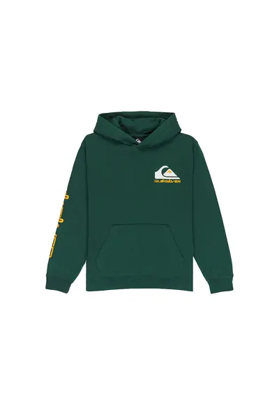 Hanorac copii - 55% bumbac - 45% poliester - verde