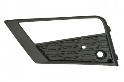Panou fata fata Stanga (cu orificii lampa ceata, cu orificii senzori parcare, plastic, negru) potrivit SEAT ATECA 04.16- 04.16