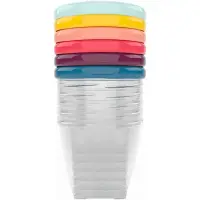 Babymoov Bowls Multicolor castron cu capac 6x250 ml