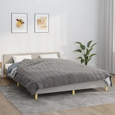 Gossi patura anti-stres, gri, 200x220 cm, 13 kg, material textil