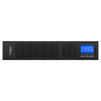 UPS Njoy Balder 1000 Online, Tower/rack, 1000 W, fara AVR, IEC x 8, display LCD, back-up 11 – 20 min. Putere (VA): 1000