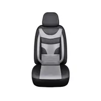 Huse Auto Universale 11 Piese fractionate Negru cu Gri Compatibile Scaune Fata si Spate Cod: HNG1321-2
