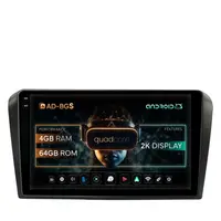 Navigatie 2K Mazda 3 (2003-2009), Android, S-Quadcore 4GB RAM + 64GB ROM, 9.5 Inch - AD-BGS90042K+AD-BGRKIT322