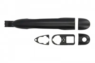 Maner usa fata spate stanga dreapta exterior, negru RENAULT CLIO 3 III Ph I, CLIO 3 III Ph II, MODUS Ph I, MODUS Ph II intre 2004-2012