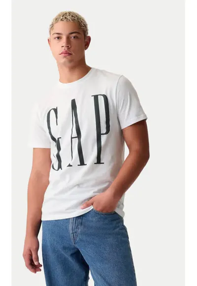 Tricou barbati - 304986574 - Bumbac - Alb - Alb