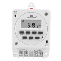 Ceas programator cu siguranta automata incorporata 230V 16A 3600W TM618E-2