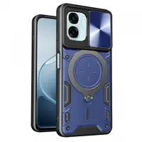 Husa pentru Oppo A6k 4G / A6x 4G / A6x / A6 4G, Techsuit, CamGuard Pro, Albastra
