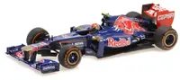 Model colecționar MINICHAMPS Mașini de curse - Renault Scuderia Toro Rosso STR7 #33 Max Verstappen 1ST F1 Test Adria 10.09.2014, Ediție limitată 744 buc.