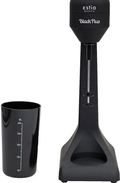 Frappe mixer Estia - Black Plus, 100W, 2 viteze, negru