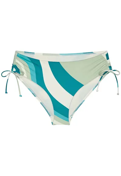 Slip dama 10222311 - Poliamida/Elastan - Albastru/Verde - Verde/Albastru