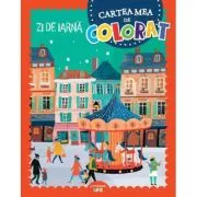 Zi de iarna. Cartea mea de colorat