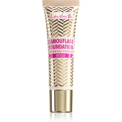 Lovely Camouflage fond de ten cu acoperire ridicată culoare Beige 25 g