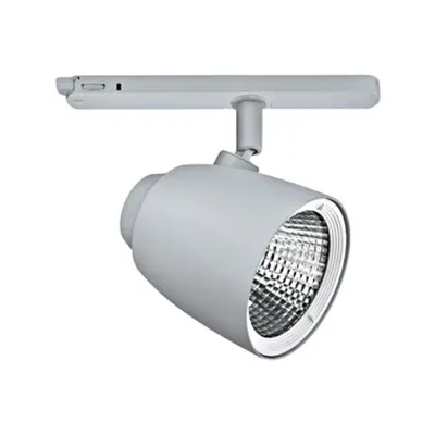 LED 3-Phase Rail Spotlight, 40°, 31W, 3000K silver