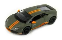 Mașină metalică Kinsmart - Lamborghini Huracan LP-610-4, 1:36, kaki
