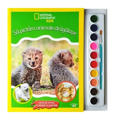 National Geographic Kids. Să pictăm animale drăgălașe - Paperback brosat - Disney