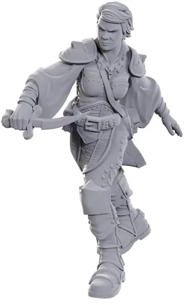 Miniatură Wizkids Games: Dungeons & Dragons - Swashbuckler (Nolzur's Marvelous Unpainted Miniatures)