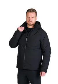 Geaca cu guler inalt - Negru