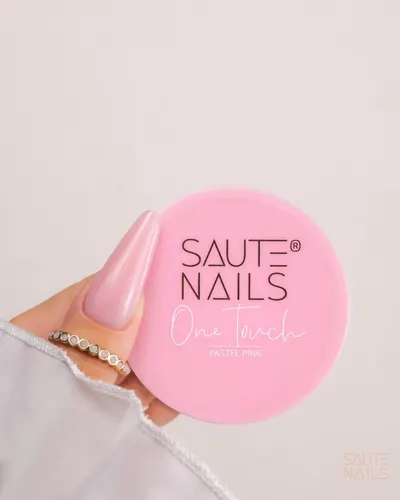 Gel UV Saute Nails One Touch Pastel Pink 30gr
