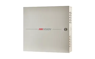Centrala control acces Hikvision 4 usi ( 4 x cititoare Wiegand sau 8 x cititoare RS485), DS-K2604T Compatibilitate cititoare: 4