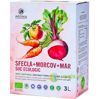 Suc de Sfecla, Morcov si Mar Ecologic/Bio 3L