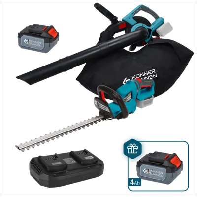 Set promotional pentru taierea gardurilor vii KS LBV-HT-SET
