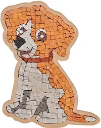 Mozaic din piatră Neptune Mosaic – Câine șezând