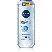 NIVEA MEN Fresh Impact Gel de duș pentru bărbați 500 ml