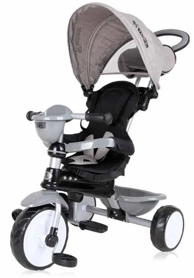 Tricicleta Lorelli - One, cu roti EVA, gri