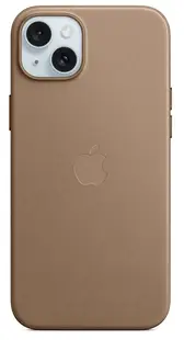Husă Apple - FineWoven MagSafe, iPhone 15 Plus, Taupe