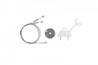 Kit reparatie macara geam fata dreapta set CITROEN NEMO; FIAT FIORINO, QUBO; PEUGEOT BIPPER, BIPPER TEPEE dupa 2007
