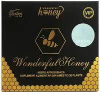 Wonderful Honey - supliment alimentar cu miere pentru performante sexuale masculine - 6 plicuri x 15g