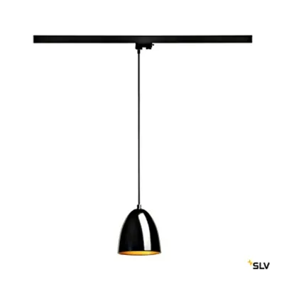 PARA CONE 14, GU10,negru/auriurotund, incl. negru 3P.-Adapt.