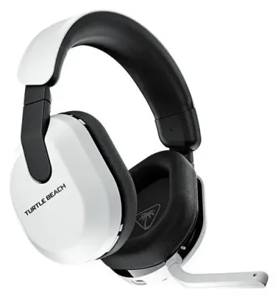 Casti Gaming Wireless Turtle Beach Stealth 600 GEN3 PlayStation, Bluetooth, Autonomie 80 ore, Microfon cu AI, Egalizator EQ incorporat (Alb)